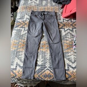 Banana Republic Gray Skinny Jeans Stretchy Denim
